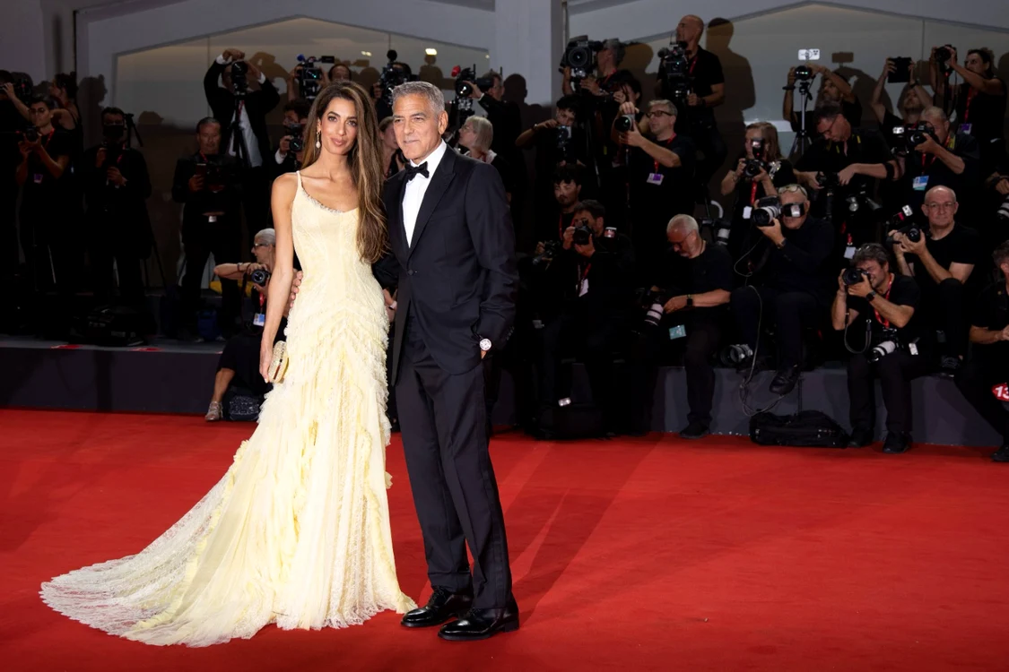 Amal și George Clooney la Festivalul de Film de la Veneția / Foto: profimedia