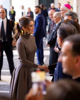 Regina Rania cu Prima Doamnă a Italiei, Laura Mattarella, Profimedia