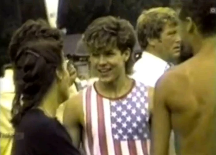 Felix, în 1989, anul în care s-a apucat de paraşutism