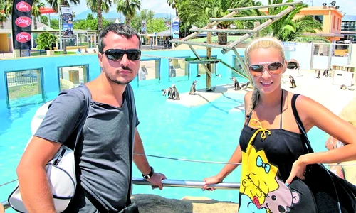 În vacanţă, Diana  şi soţul ei, Ducu, nu au  ratat nici o distracţie jpeg