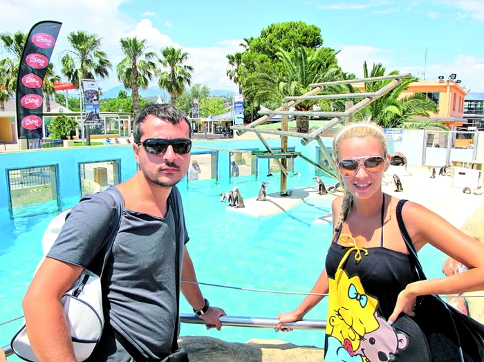 În vacanţă, Diana şi soţul ei, Ducu, nu au ratat nici o distracţie