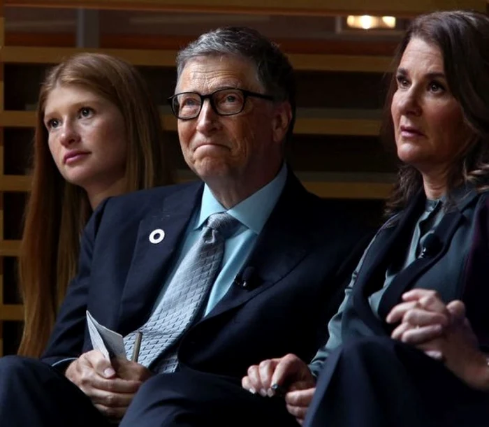 Miliardarul Bill Gates, fondatorul Microsoft, şi soţia sa Melinda şi-au anunţat, luni, divorţul, după 27 de ani de căsnicie Foto: Arhivă